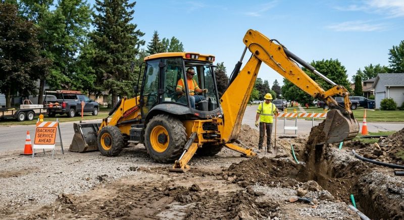 Backhoe Service in Atlanta, GA
