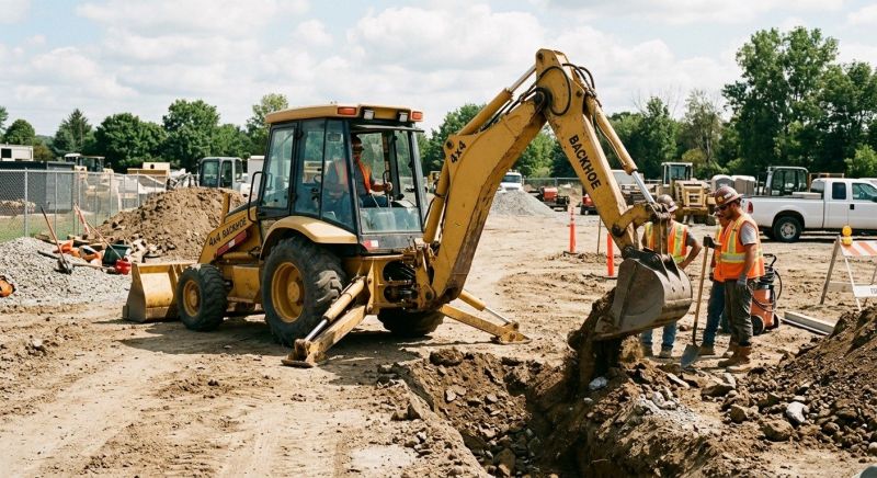 Backhoe Service in Houston, TX