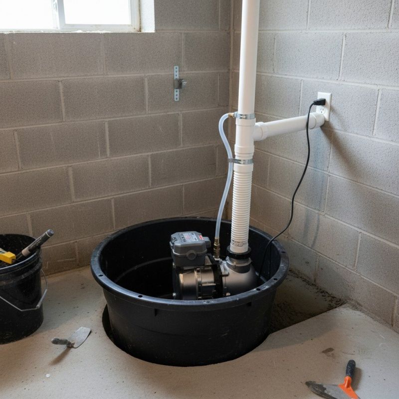 Basement Drainage Installation in Auburn, AL