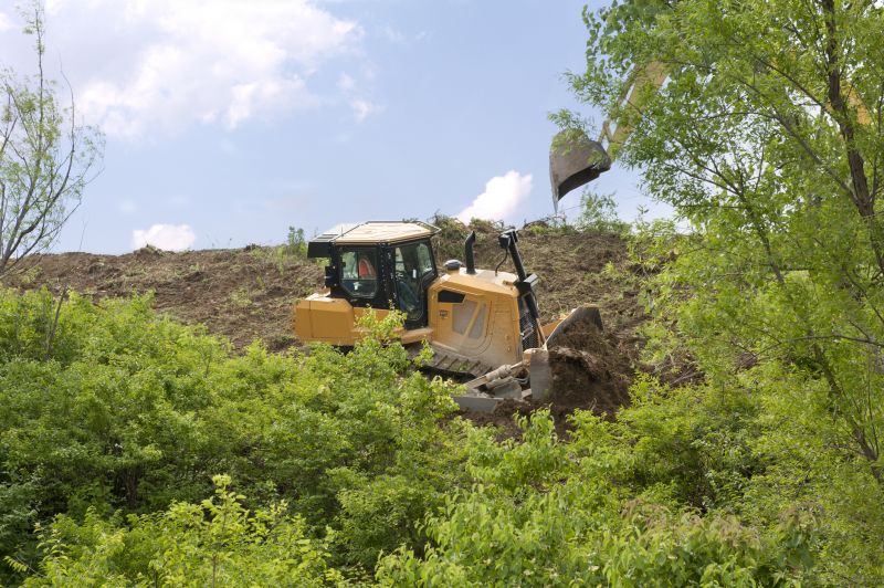 Bulldozer Clearing in Katy, TX