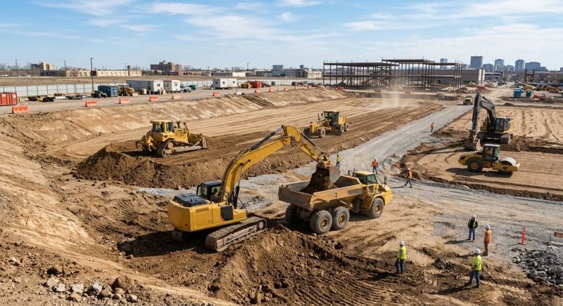 Commercial Land Preparation in Houston, TX