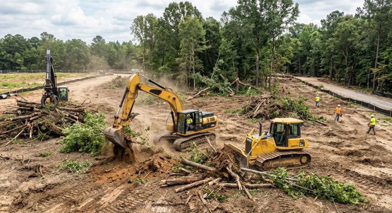 Commercial Property Clearing in Marietta, GA