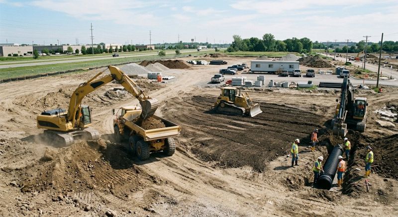 Commercial Site Preparation in Atlanta, GA