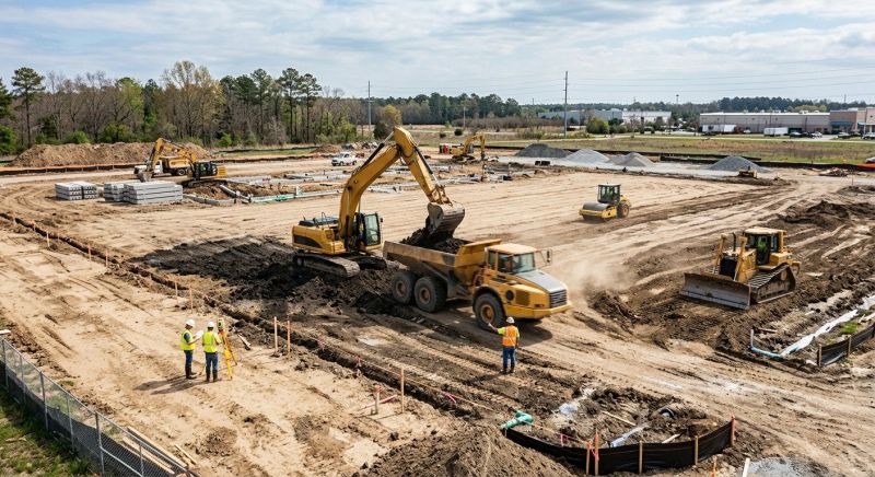 Commercial Site Preparation in Atlanta, GA