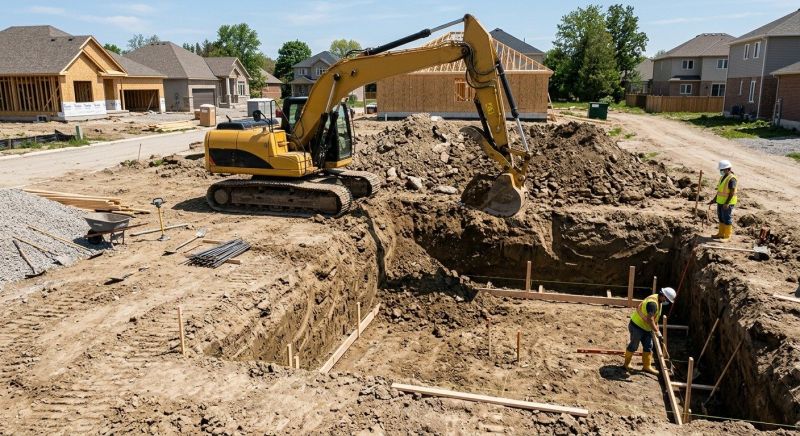 Construction Excavation in Houston, TX