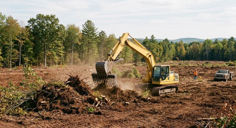 Construction Site Land Clearing in Salt Lake City, UT