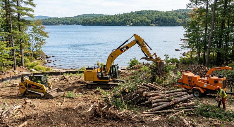 Construction Site Land Clearing in Marietta, GA