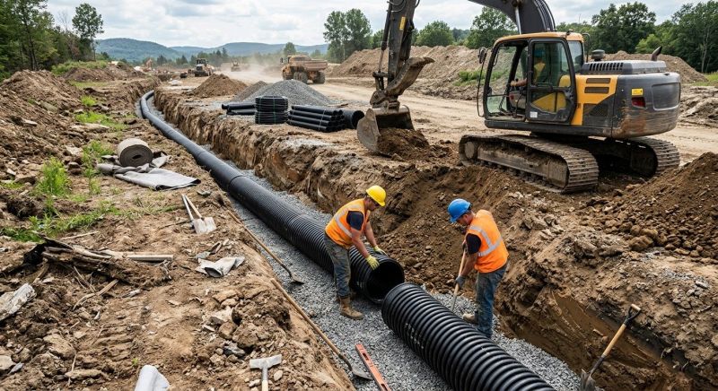 Drain Trenching in Houston, TX