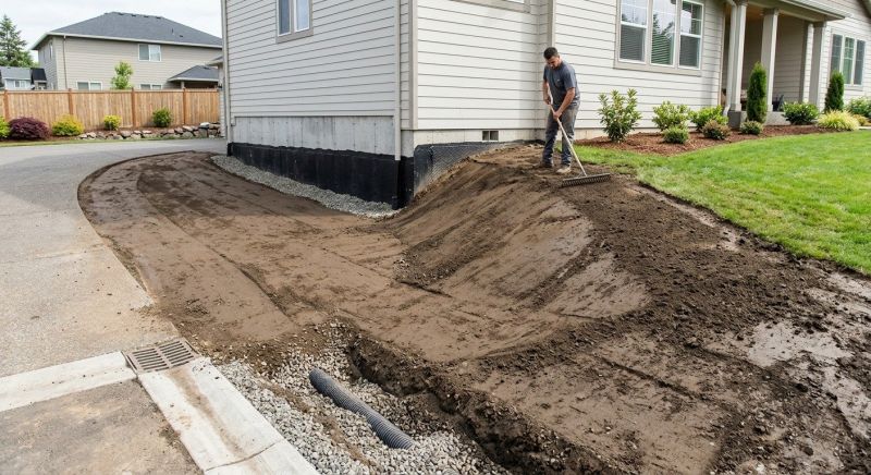 Drainage Sloping in Houston, TX