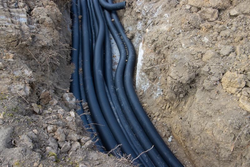 Electrical Line Trenching in Houston, TX