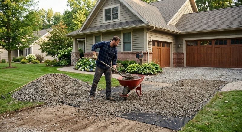 Gravel Pothole Filling in Waldorf, MD
