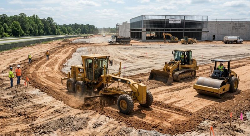 Parking Lot Leveling in Acworth, GA