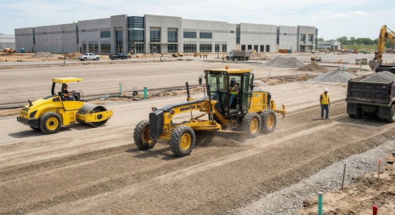 Parking Lot Leveling in Cypress, TX