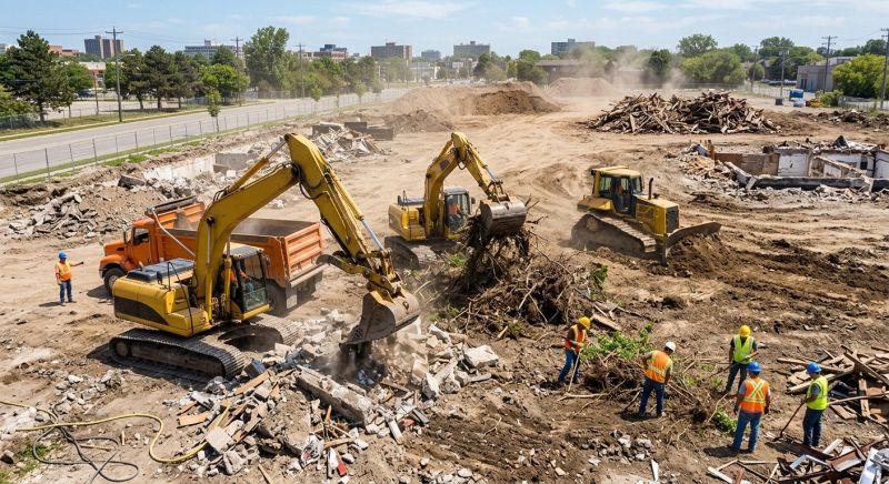 Site Clearing Service in Katy, TX