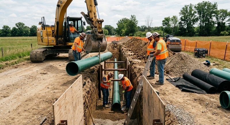 Trench Installation in Atlanta, GA