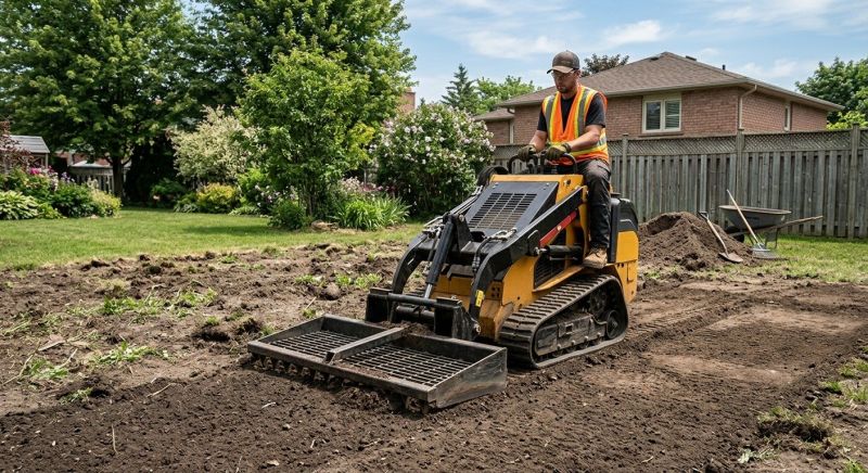 Yard Leveling in Houston, TX