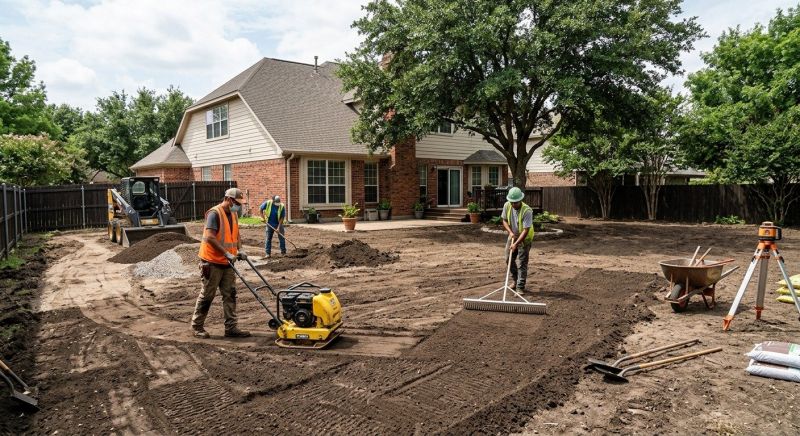 Yard Leveling in Salt Lake City, UT